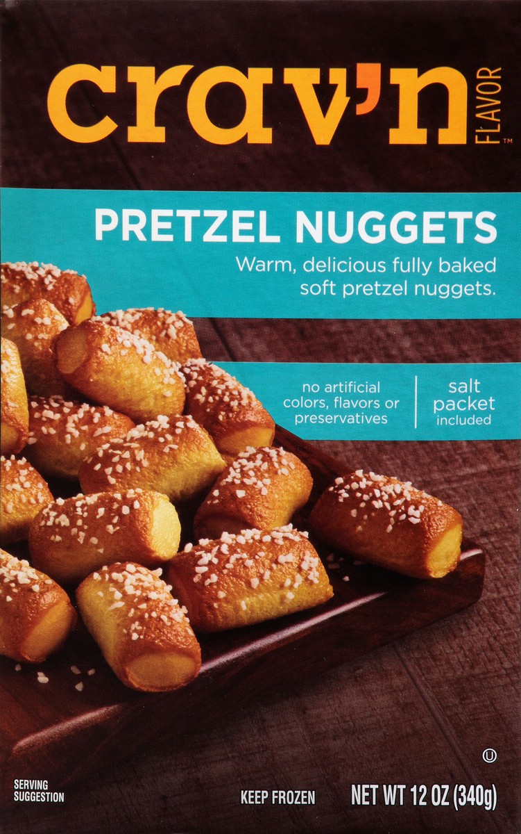 slide 9 of 11, Crav'n Flavor Pretzel Nuggets, 12 oz