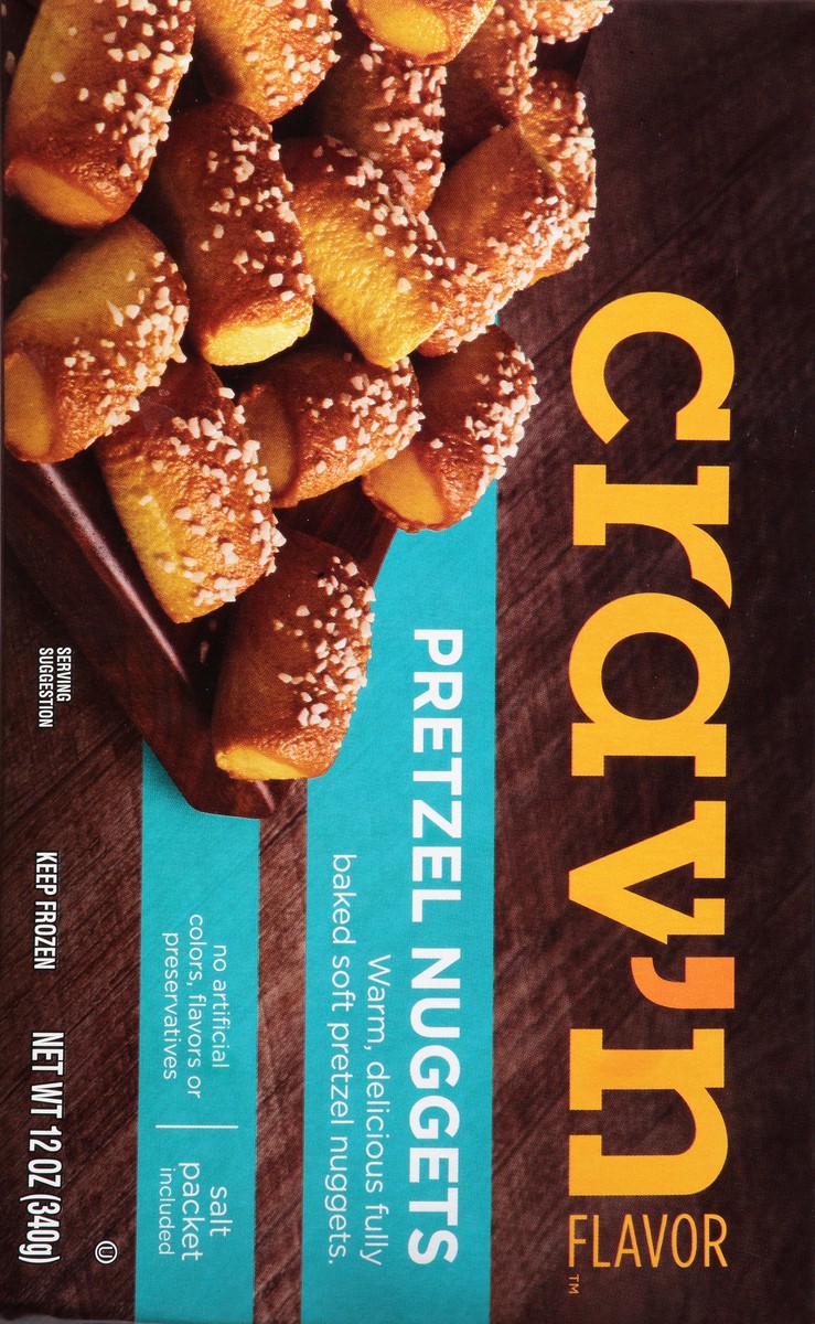 slide 10 of 11, Crav'n Flavor Pretzel Nuggets, 12 oz