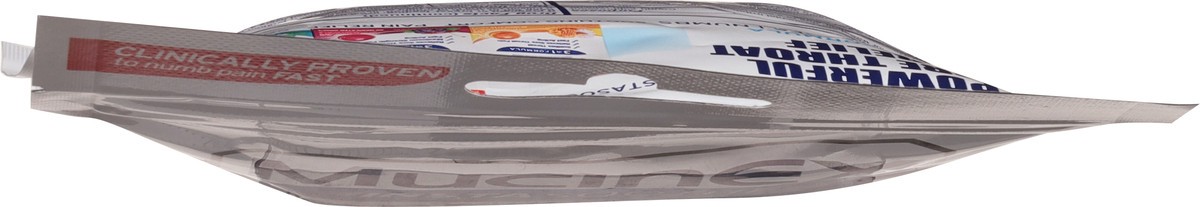 slide 13 of 13, Mucinex InstaSoothe 3 in 1 Formula Alpine Herbs & Fresh Mint Flavor Sore Throat + Cough Relief 20 Medicated Drops, 20 ct