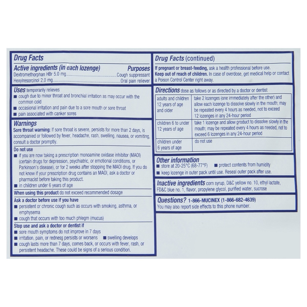 slide 5 of 13, Mucinex InstaSoothe 3 in 1 Formula Alpine Herbs & Fresh Mint Flavor Sore Throat + Cough Relief 20 Medicated Drops, 20 ct