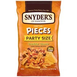 Snyder's of Hanover Cheddar Cheese Flavored Pretzel Pieces