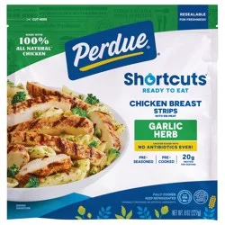 PERDUE SHORT CUTS Italian Style Chicken Strips, 8 oz.