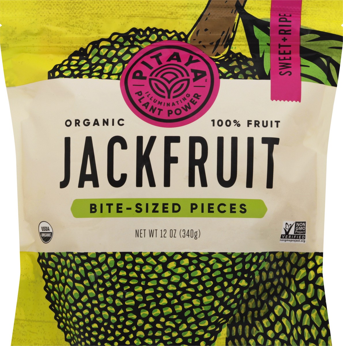 slide 6 of 9, Pitaya Organic Bite-Sized Jackfruit 12 oz, 12 oz