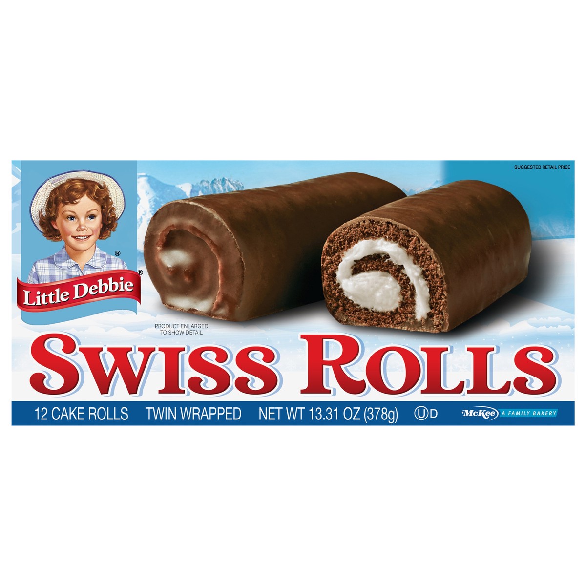 slide 4 of 11, Little Debbie Snack Cakes, Little Debbie Family Pack Swiss Cake Rolls, 12 ct