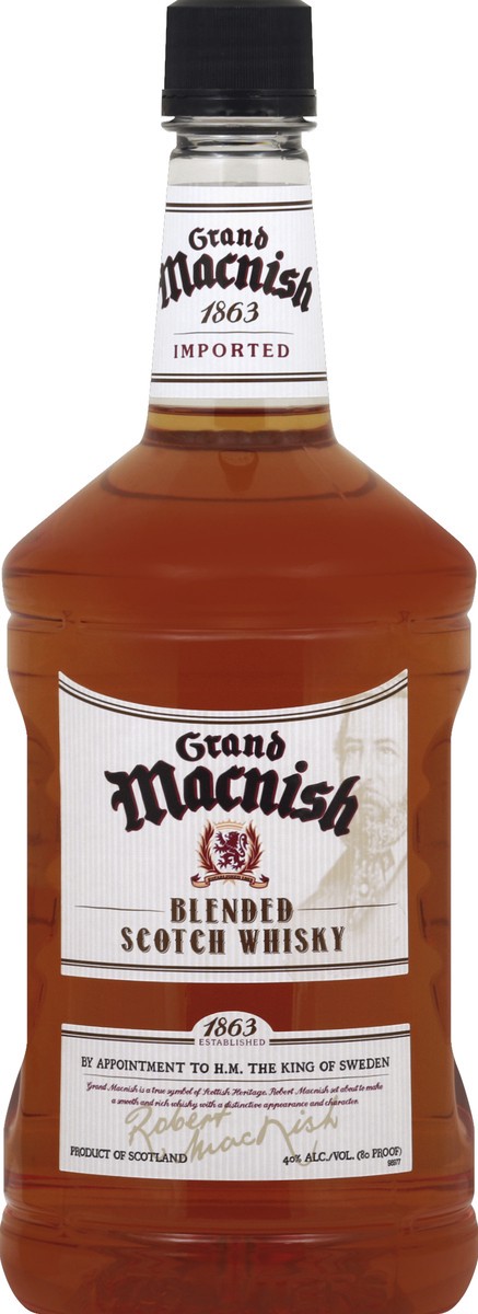 slide 1 of 8, GRAND MACNISH Whisky 1.75 lt, 1.75 liter