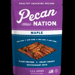 Pecan Nation Maple Pecans 5oz