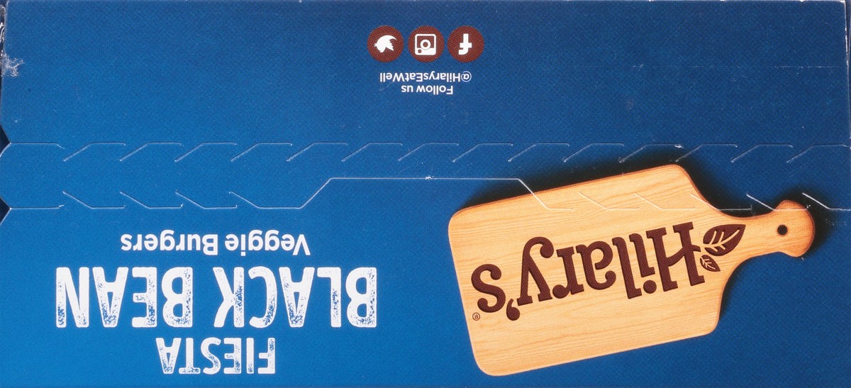 slide 4 of 13, Hilary's 4 Pack Fiesta Black Bean Veggie Burgers 4 - 2.75 oz Burgers, 11 oz