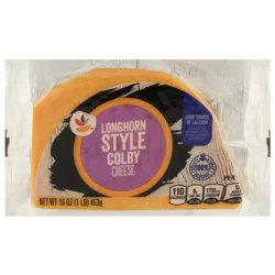 Giant Natural Colby Cheese Longhorn Style