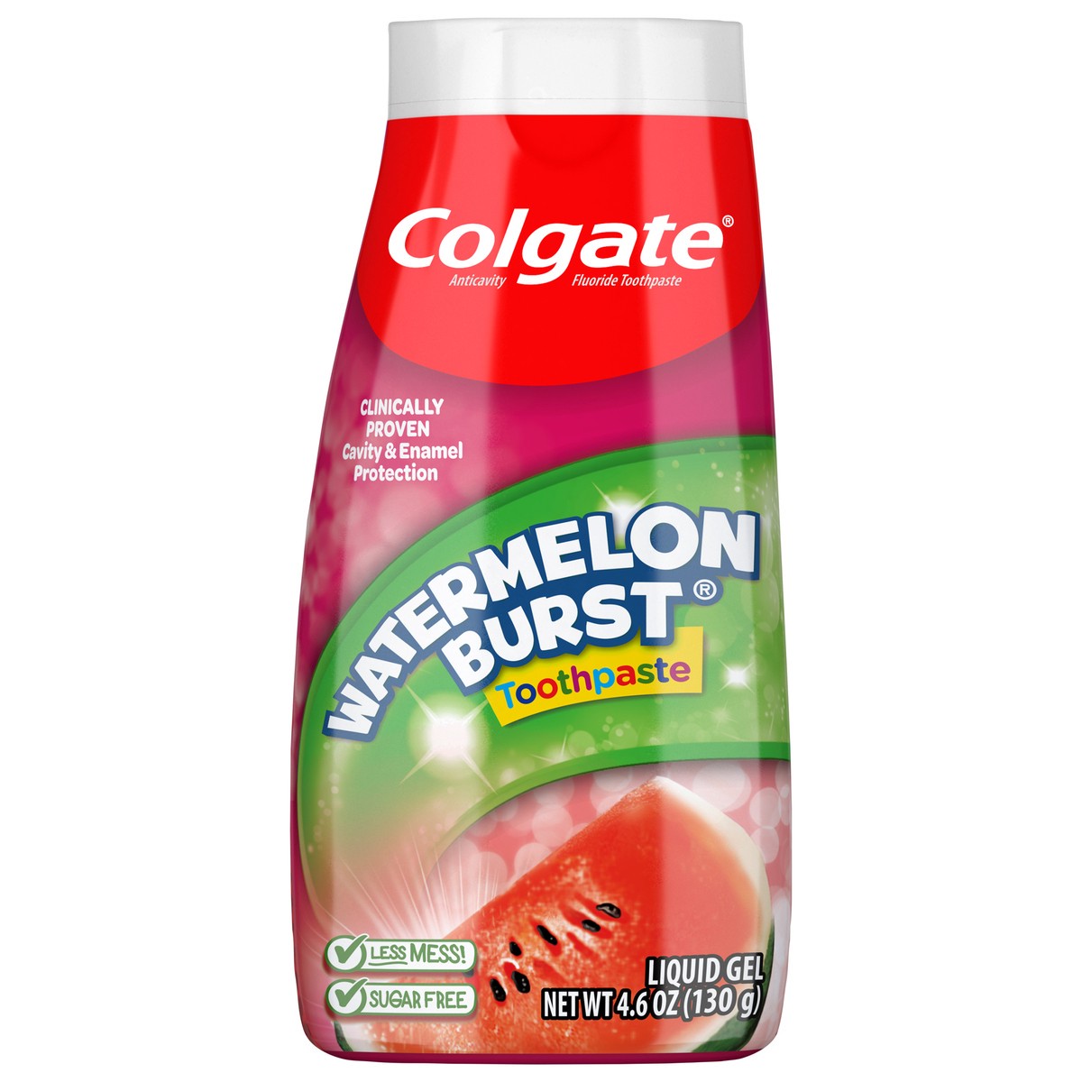 slide 1 of 7, Colgate Kids Fluoride Toothpaste, Watermelon Burst, 4.6 ounces (6 Pack), 4.6 oz
