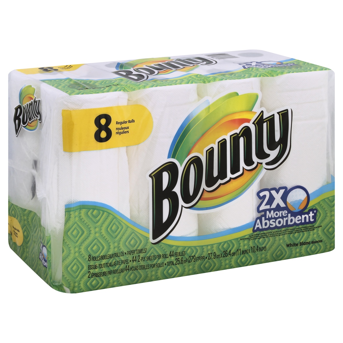 slide 1 of 1, Bounty Paper Towels, 8 ct