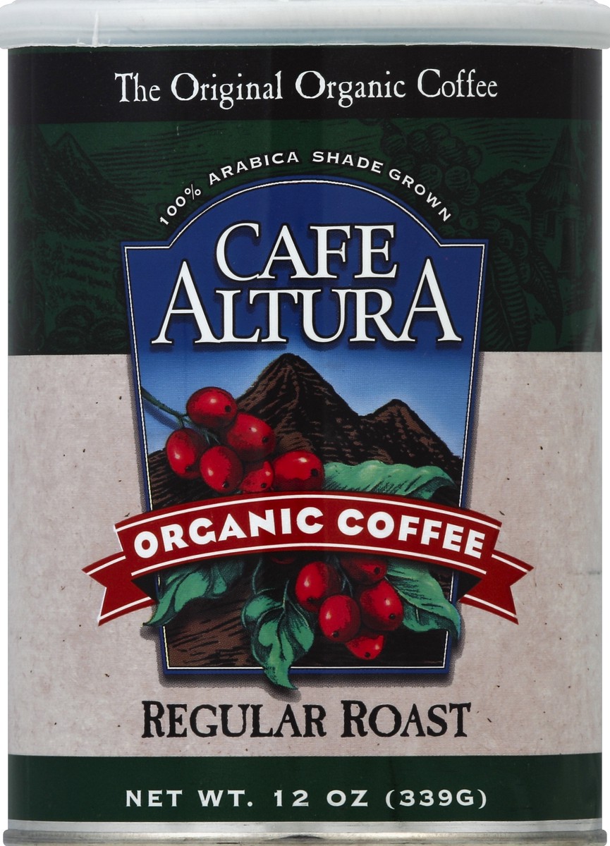 slide 2 of 2, Café Altura Cafe Altura Reg Roast Can Coffee, 12 oz