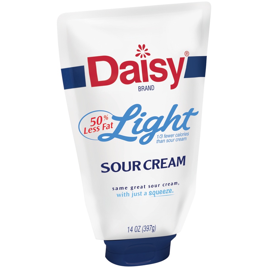 slide 2 of 8, Daisy Squeeze Light Sour Cream, 14 oz