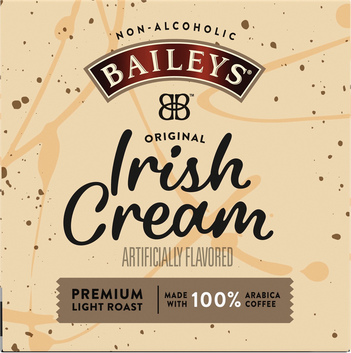 slide 2 of 9, Baileys Non-Alcoholic Original Irish Cream Light Roast K-Cup Coffee Pods, 10 ct Box, 10 ct