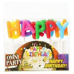 Omni Glow Candle Letter Pick