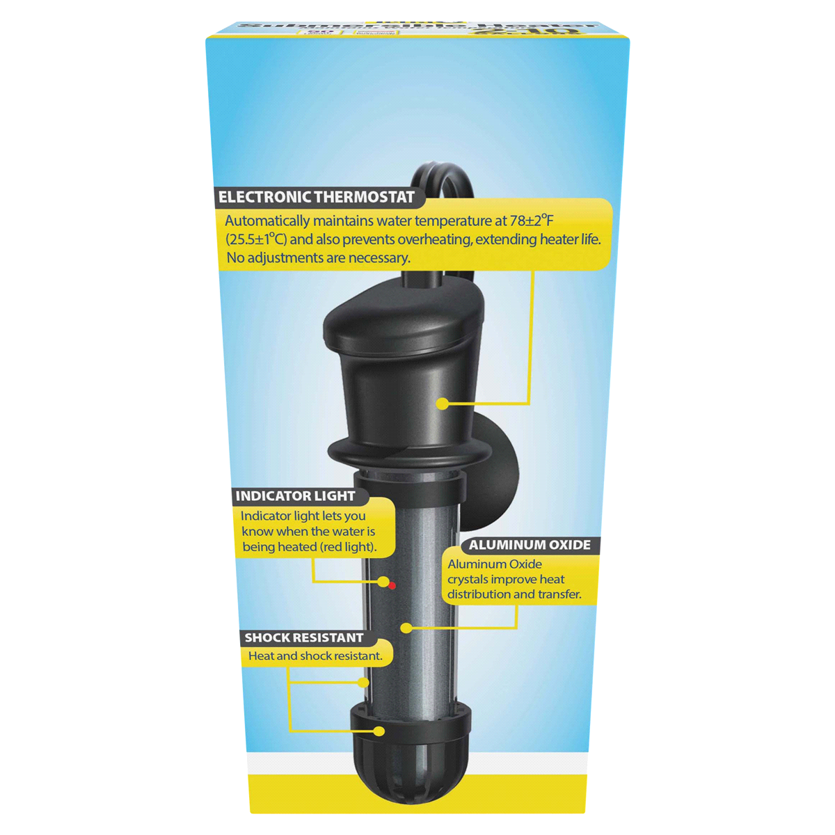 slide 9 of 13, Tetra HT Submersible Heater 50 Watts, For Aquariums Up To 10 Gallons, UL Listed, 0.42 lb