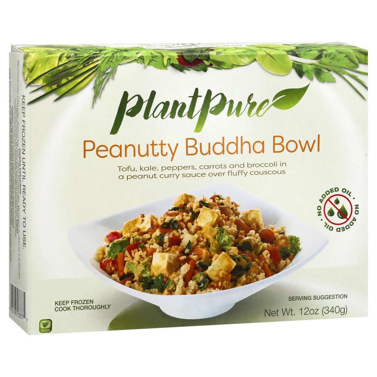 slide 3 of 13, PlantPure Peanutty Buddha Bowl, 12 oz