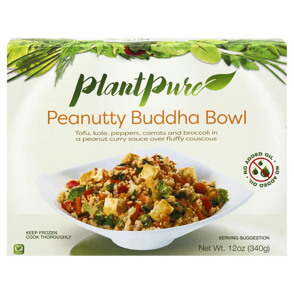 slide 1 of 13, PlantPure Peanutty Buddha Bowl, 12 oz