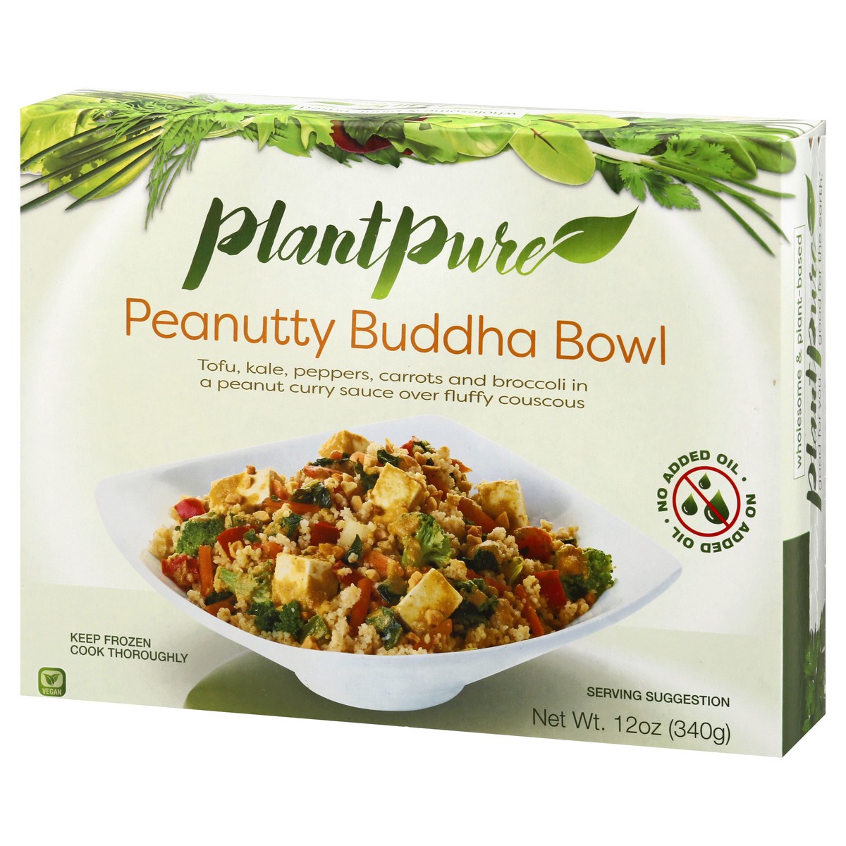 slide 11 of 13, PlantPure Peanutty Buddha Bowl, 12 oz