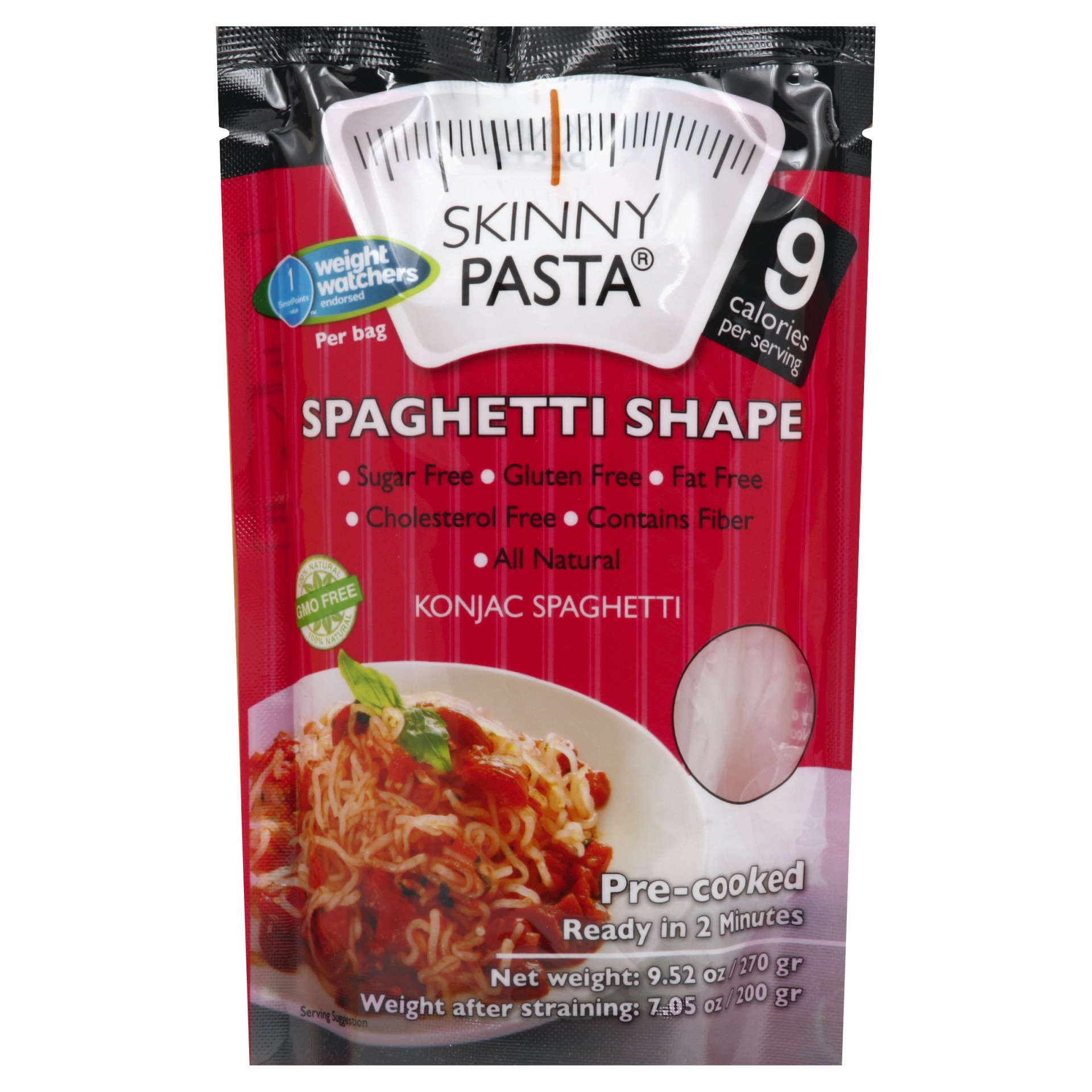 slide 1 of 2, Skinny Pasta Spaghetti Shape, 9.52 oz