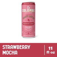 slide 6 of 25, La Colombe Coffee, Strawberry Mocha Cold Brew Draft Latte, 11 fl oz Can, 11 oz