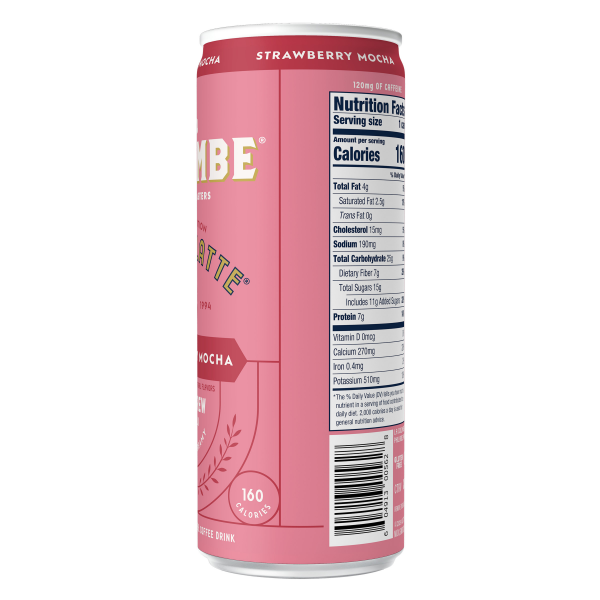 slide 18 of 25, La Colombe Coffee, Strawberry Mocha Cold Brew Draft Latte, 11 fl oz Can, 11 oz