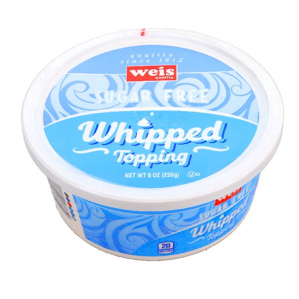 slide 1 of 1, Weis Quality Whipped Topping, 8 oz