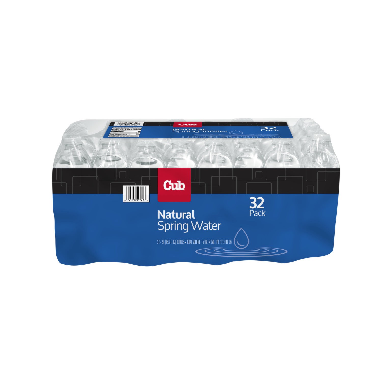 slide 1 of 1, Cub Spring Water 32Pk, 540.8 oz
