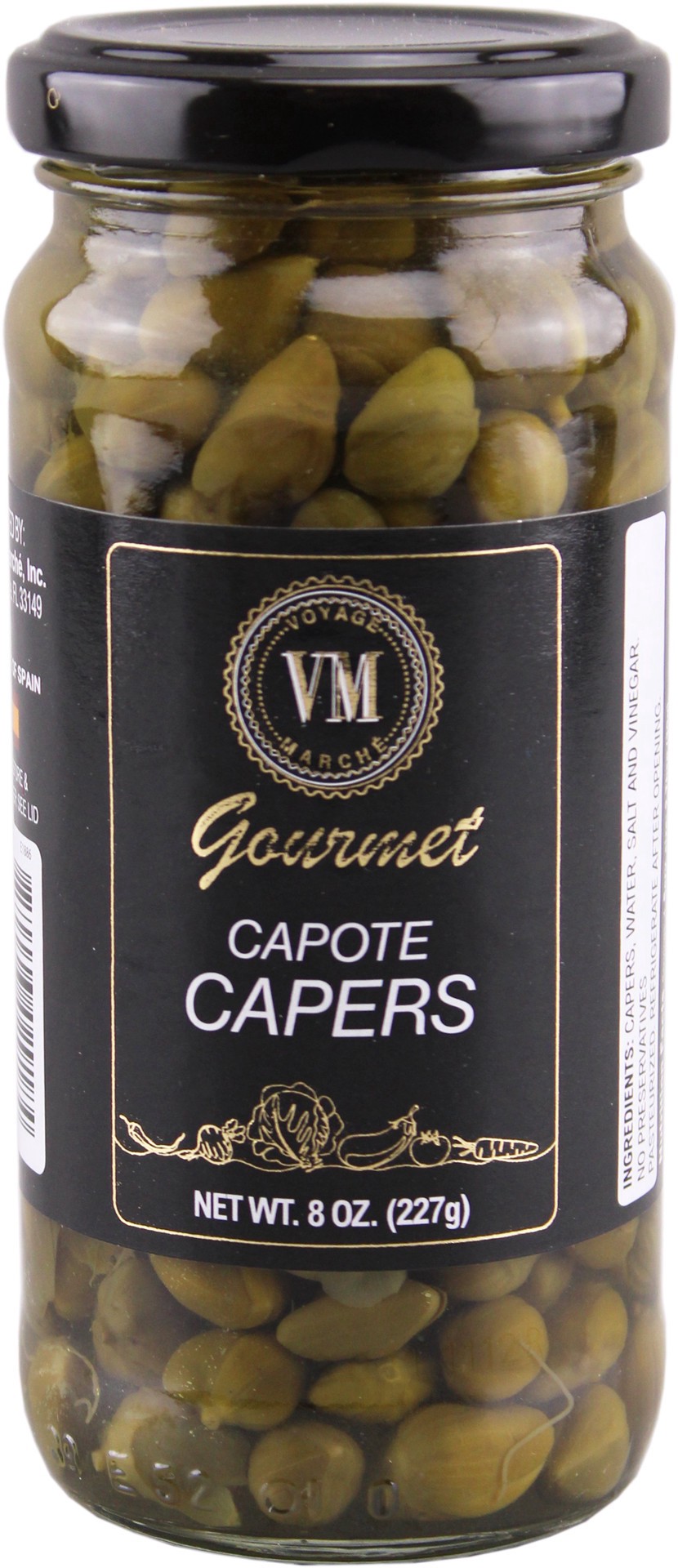 slide 1 of 1, VM Gourmet Capote Capers, 8 oz
