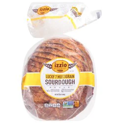 Izzio Artisan Bakery Boule Lucky 7 Multigrain Sourdough 24 oz