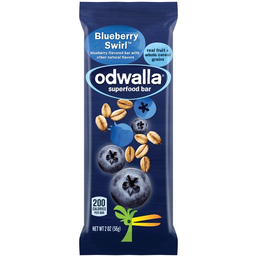 slide 1 of 1, Odwalla Superfood Bar Blueberry Swirl Wrapper, 2 oz