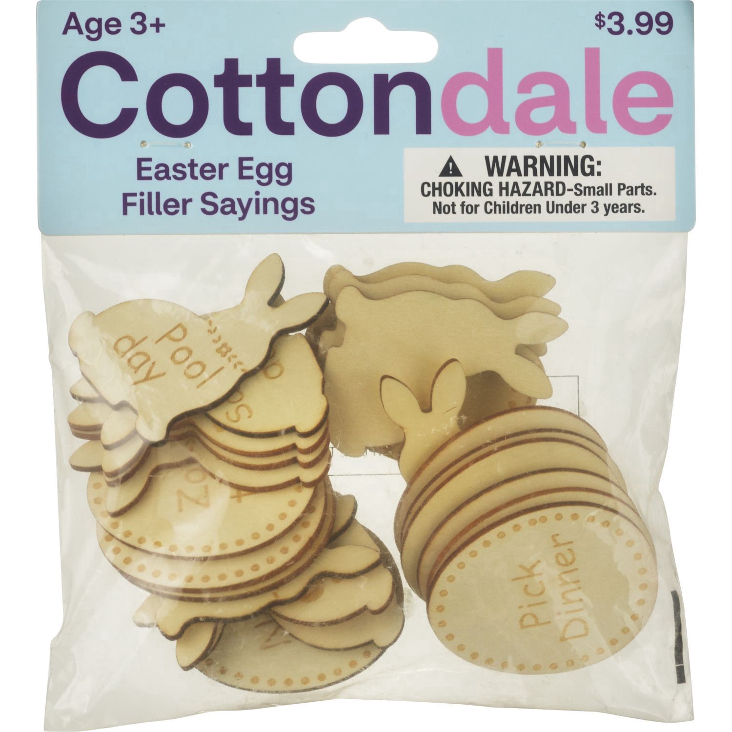 slide 1 of 1, COTTONDALE Easter Egg Filler Sayings - 24 ct, 24 ct