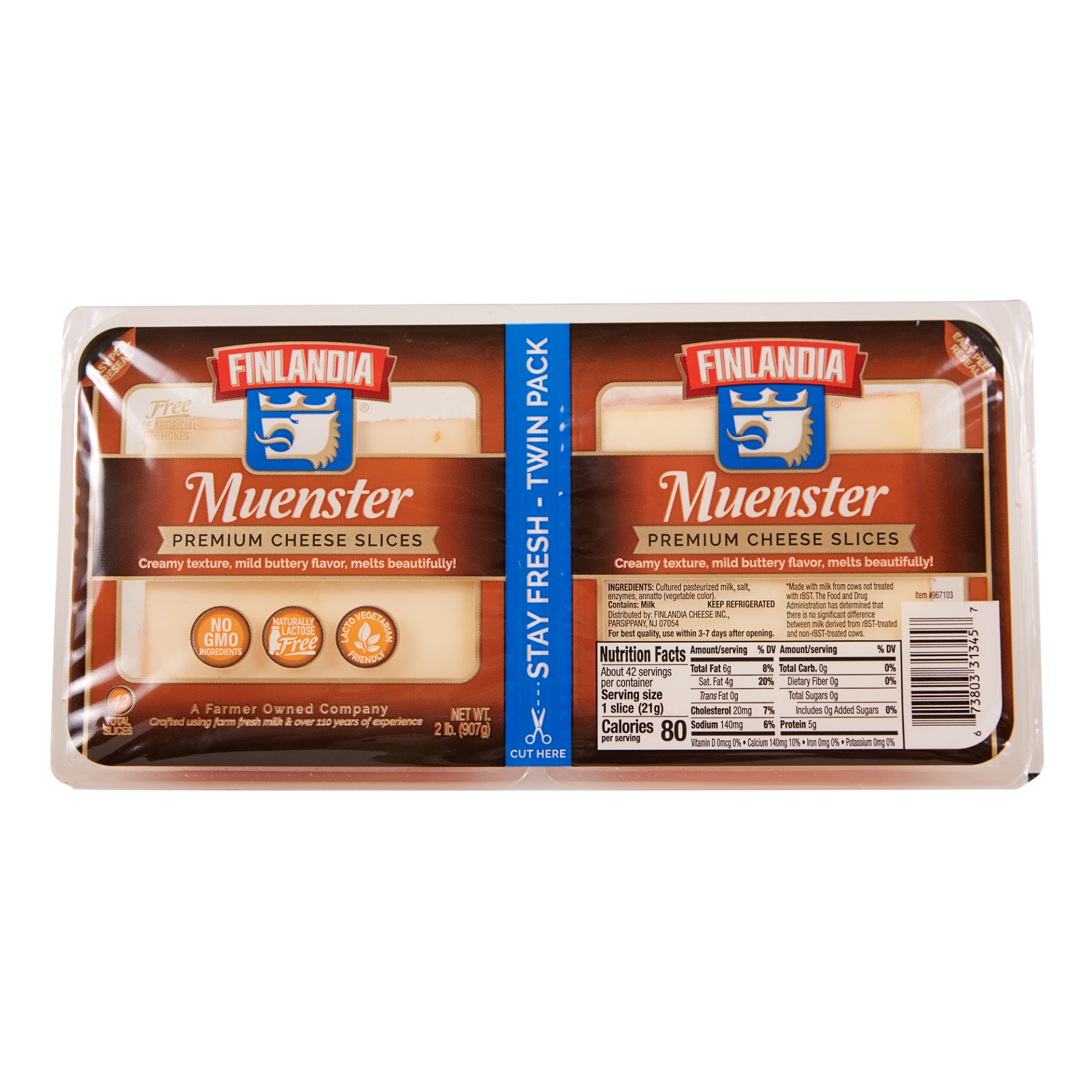 Finlandia Sliced Muenster 32 oz Shipt