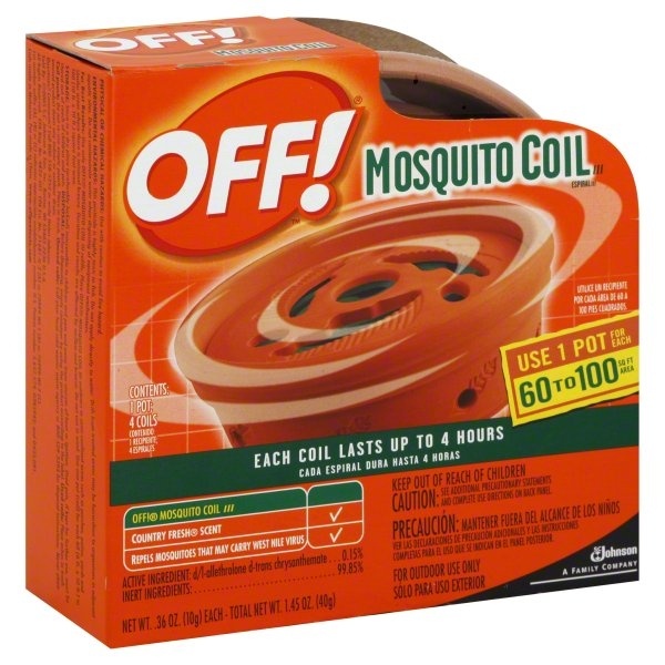 slide 1 of 1, OFF! Mosquito Coil Iii, Country Fresh Scent, 0.36 oz