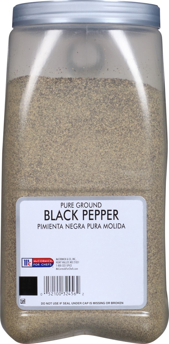 slide 2 of 12, McCormick Culinary Pure Ground Black Pepper, 5 lb, 5 lb