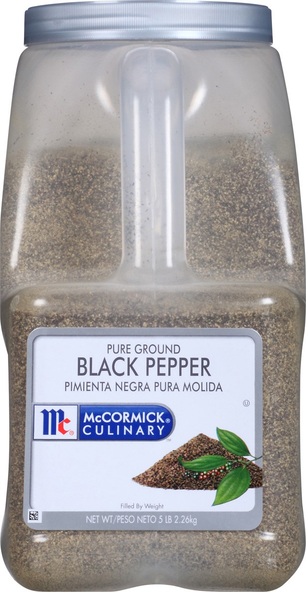 slide 3 of 12, McCormick Culinary Pure Ground Black Pepper, 5 lb, 5 lb