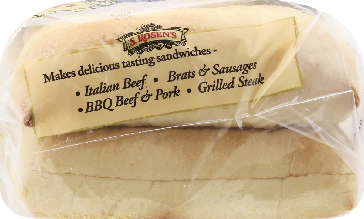 slide 8 of 8, S. Rosen's Sliced French Rolls 6 Ct, 6 ct