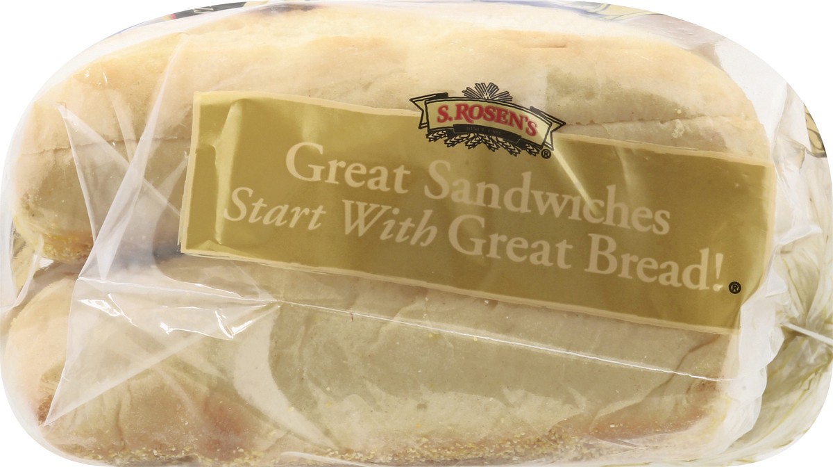 slide 2 of 8, S. Rosen's Sliced French Rolls 6 Ct, 6 ct