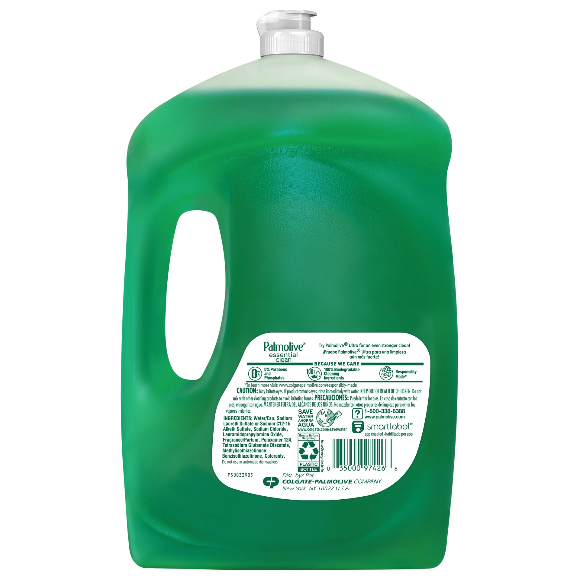 slide 4 of 5, Palmolive Liquid Dish Soap Essential Clean, Original - 70 fluid ounce, 70 fl oz