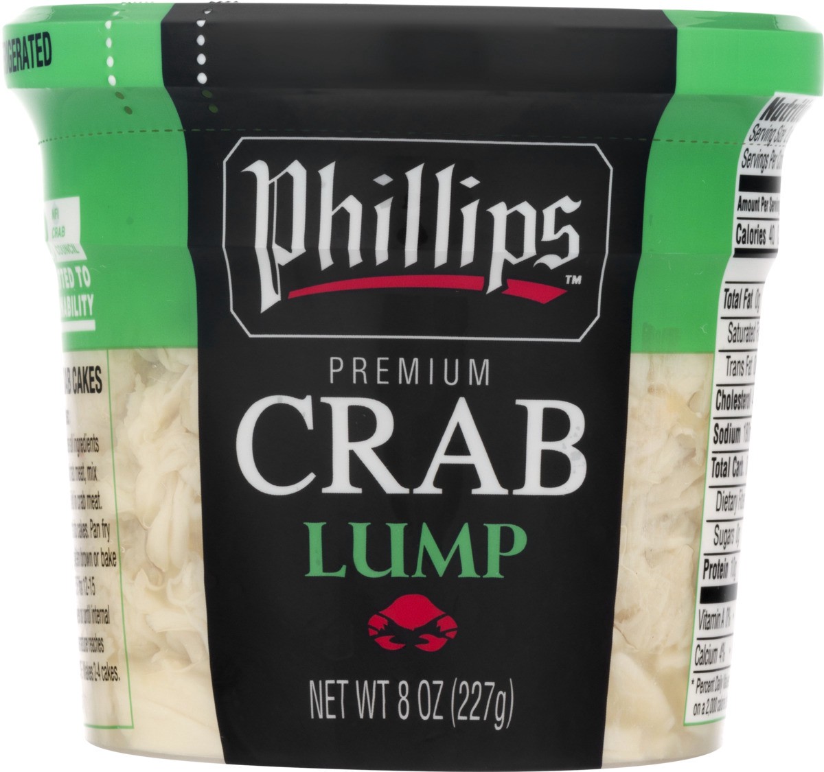 slide 6 of 9, Phillips Lump Crab Meat - 8oz, 8 oz