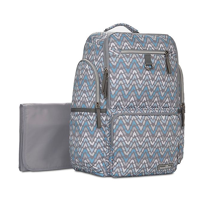 slide 3 of 12, Bananafish Dakota Backpack Diaper Bag - Grey, 1 ct