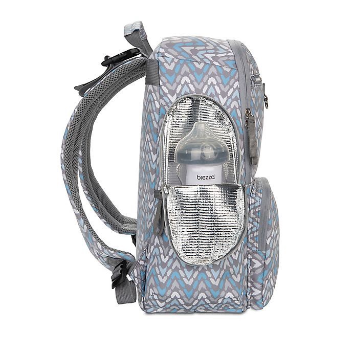 slide 5 of 12, Bananafish Dakota Backpack Diaper Bag - Grey, 1 ct