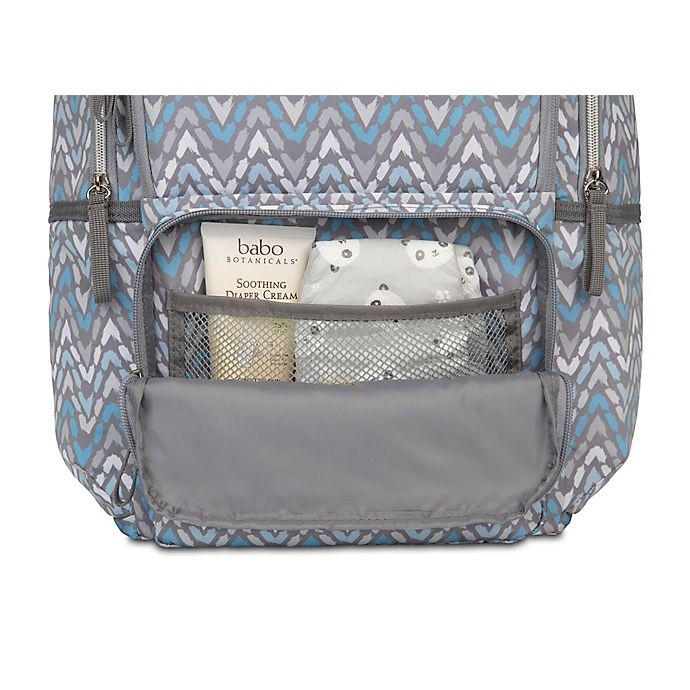 slide 6 of 12, Bananafish Dakota Backpack Diaper Bag - Grey, 1 ct