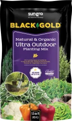 Sungro Black & Gold Natural & Organic Ultra Outdoor Planting Mix