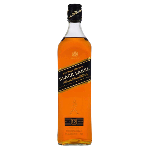 slide 1 of 1, Johnnie Walker Black Label Blended Scotch Whisky  , 750 ml