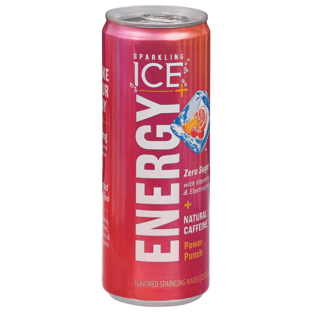 slide 6 of 9, Sparkling Ice +Energy Power Punch 12oz Can, 12 oz