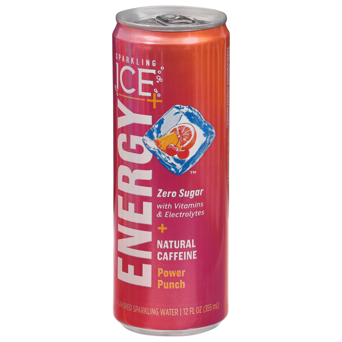 slide 7 of 9, Sparkling Ice +Energy Power Punch 12oz Can, 12 oz