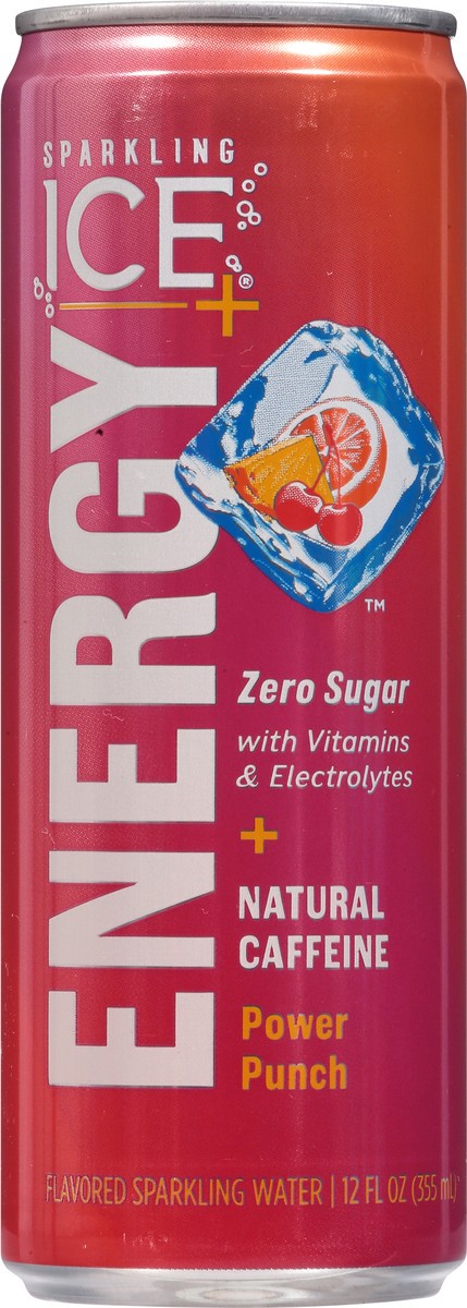 slide 5 of 9, Sparkling Ice +Energy Power Punch 12oz Can, 12 oz