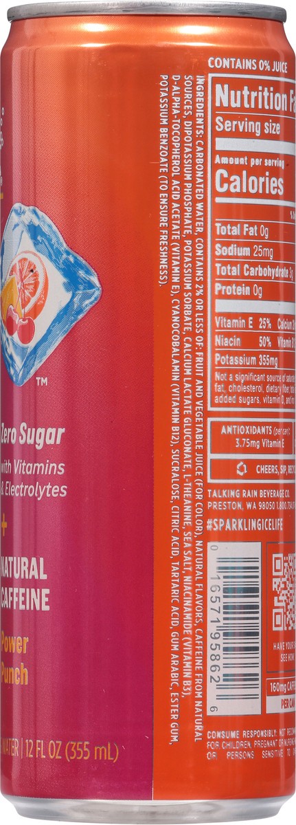 slide 3 of 9, Sparkling Ice +Energy Power Punch 12oz Can, 12 oz