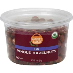Nature's Basket Raw Whole Hazelnuts