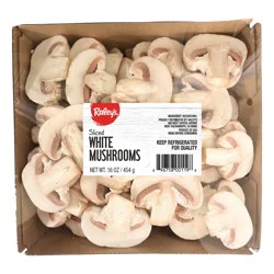 Raleys Sliced White Mushrooms 16 oz
